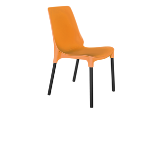 Кухонный стул SHT-ST75/S424 (оранжевый/черный муар) в Когалыме