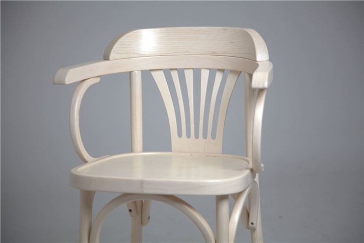 Барный стул 650 твердый (беленый дуб) в Пыть-Яхе - изображение 3
