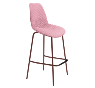 Барный стул SHT-ST29-С22 / SHT-S29P (розовый зефир/медный металлик) в Нижневартовске