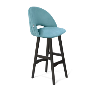 Барный стул SHT-ST34-1 / SHT-S65 (голубая пастель/венге) в Когалыме