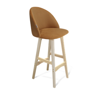 Барный стул SHT-ST35 / SHT-S65 (горчичный/прозрачный лак) в Урае
