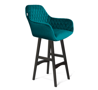 Барный стул SHT-ST38 / SHT-S65 (альпийский бирюзовый/венге) в Лангепасе