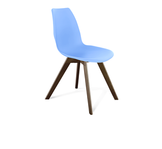 Обеденный стул SHT-ST29/S39 (голубой pan 278/темный орех) в Нягани