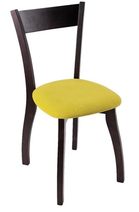 Кухонный стул Лугано каркас массив венге, велюр - мазерати олива в Когалыме - изображение