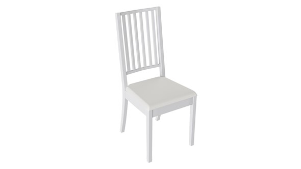 Обеденный стул Родос 2 (Белый матовый/тк № 166) в Лангепасе - изображение