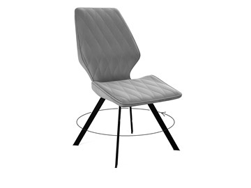 Обеденный стул 243 PRO поворотный серый/черный в Нефтеюганске