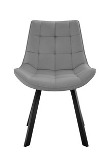 Обеденный стул 263 Поворотный, Микровелюр B22 Grey / опоры черные в Радужном - предосмотр 1
