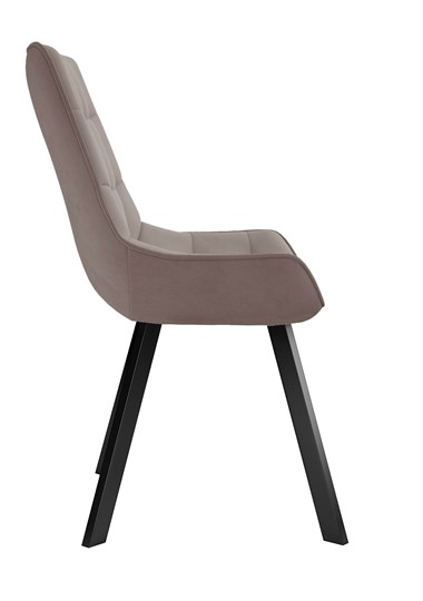 Обеденный стул 263 Поворотный, Микровелюр B5 Latte / опоры черные в Урае - изображение 2