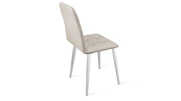 Кухонный стул Аспен К1С (Белый матовый/Микровелюр Duna Brilliant) в Нижневартовске - предосмотр 2