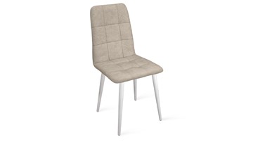 Кухонный стул Аспен К1С (Белый матовый/Микровелюр Duna Brilliant) в Лангепасе