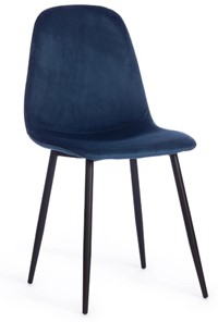 Обеденный стул BREEZE (mod. 4724), 44х53х87 Blue (синий) HLR63 / черный арт.19607 в Югорске