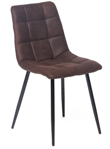 Обеденный стул CHILLY (mod. 7094) 45х55х87,5 темно-коричневый/черный, PK-03 в Лангепасе
