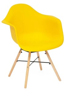 Кресло CINDY (EAMES) (mod. 919) 60х62х79 желтый арт.19048 в Лангепасе