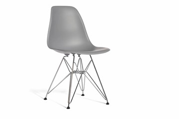 Обеденный стул derstuhl DSL 110 Chrom (темно-серый) в Нижневартовске