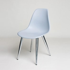 Обеденный стул DSL 110 Milan Chrom (светло-серый) в Лангепасе