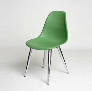 Обеденный стул DSL 110 Milan Chrom (темно-зеленый) в Урае