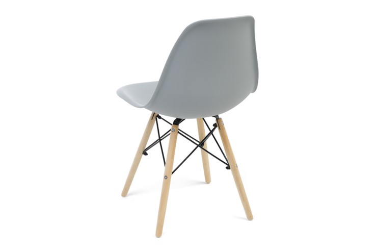 Кухонный стул DSL 110 Wood (светло-серый) в Когалыме - изображение 3