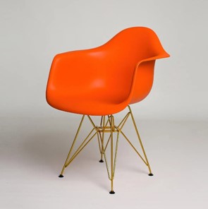Обеденный стул derstuhl DSL 330 Gold (Оранжевый) в Лангепасе