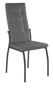 Мягкий стул Галс-М, к/з Pegasso серый, ножки серые в Когалыме