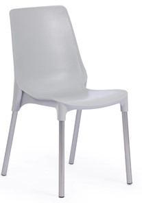 Обеденный стул GENIUS (mod 75) 46x56x84 серый/ножки хром арт.19671 в Урае