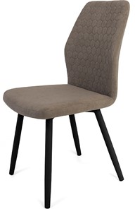 Обеденный стул Кальяри, ноги черные круглые XL (R32)/велюр T173 Капучино в Когалыме