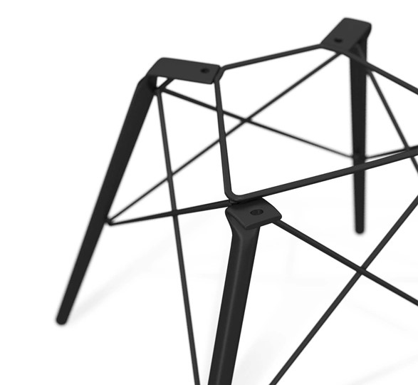 Обеденный стул SHT-ST19/S37 (оранжевый/черный муар) в Урае - изображение 6