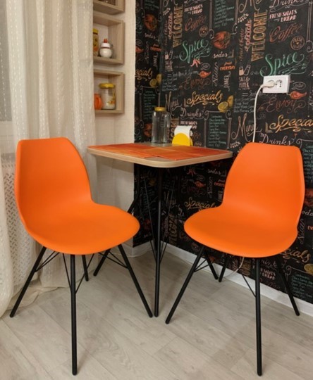 Кухонный стул SHT-ST29/S37 (оранжевый ral2003/хром лак) в Лангепасе - изображение 22