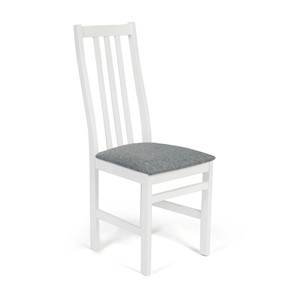Обеденный стул SWEDEN / white, ткань серая (16/1) id 19556 разобранный в Югорске