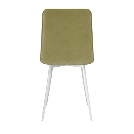 Обеденный стул Тахо, велюр тенерифе нефрит/Цвет металл белый в Когалыме - изображение 3