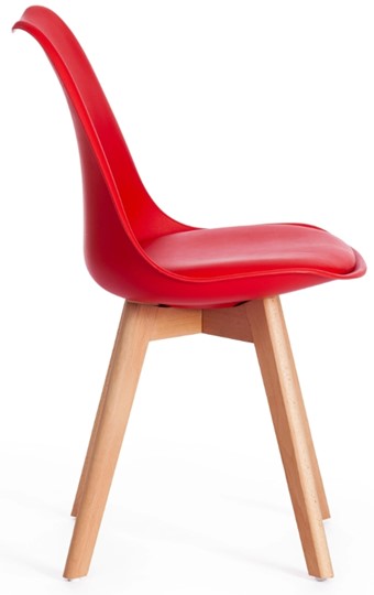 Обеденный стул TULIP (mod. 73) 48,5х52,5х83 красный арт.14208 в Когалыме - изображение 1