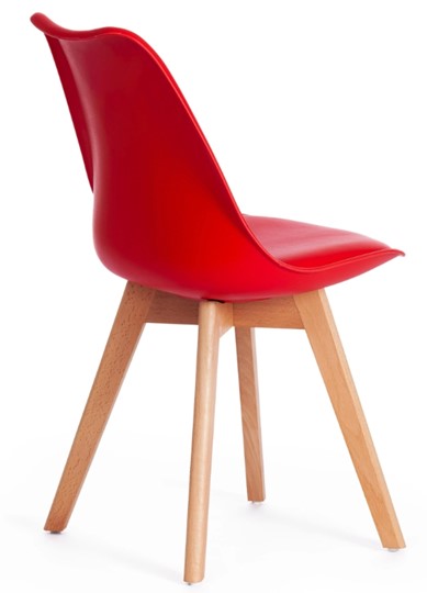 Обеденный стул TULIP (mod. 73) 48,5х52,5х83 красный арт.14208 в Когалыме - изображение 2