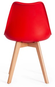 Обеденный стул TULIP (mod. 73) 48,5х52,5х83 красный арт.14208 в Когалыме - предосмотр 3