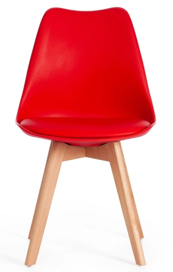 Обеденный стул TULIP (mod. 73) 48,5х52,5х83 красный арт.14208 в Когалыме - изображение 4
