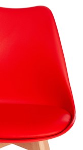 Обеденный стул TULIP (mod. 73) 48,5х52,5х83 красный арт.14208 в Когалыме - предосмотр 5