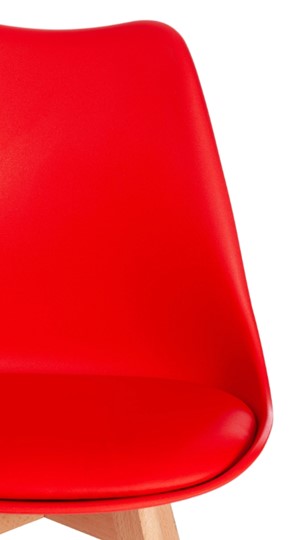 Обеденный стул TULIP (mod. 73) 48,5х52,5х83 красный арт.14208 в Когалыме - изображение 5