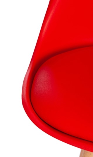 Обеденный стул TULIP (mod. 73) 48,5х52,5х83 красный арт.14208 в Когалыме - изображение 7