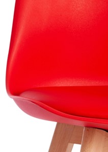 Обеденный стул TULIP (mod. 73) 48,5х52,5х83 красный арт.14208 в Когалыме - предосмотр 8