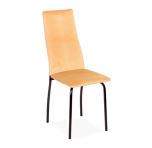 Обеденный стул Волна, каркас металл черный, велюр тайту 16 в Лангепасе