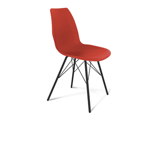 Обеденный стул SHT-ST29/S37 (красный ral 3020/черный муар) в Югорске