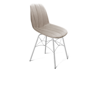 Обеденный стул SHT-ST29-С1 / SHT-S107 (лунный камень/хром лак) в Нягани