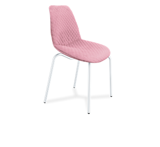 Обеденный стул SHT-ST29-С22 / SHT-S130 HD (розовый зефир/хром лак) в Нижневартовске