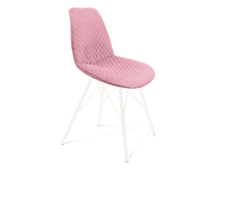 Обеденный стул SHT-ST29-С22 / SHT-S37 (розовый зефир/белый муар) в Нягани