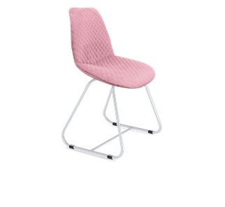 Обеденный стул SHT-ST29-С22 / SHT-S38 (розовый зефир/хром лак) в Сургуте