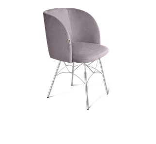 Обеденный стул SHT-ST33 / SHT-S107 (сиреневая орхидея/хром лак) в Урае