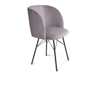 Обеденный стул SHT-ST33 / SHT-S64 (сиреневая орхидея/черный муар) в Лангепасе