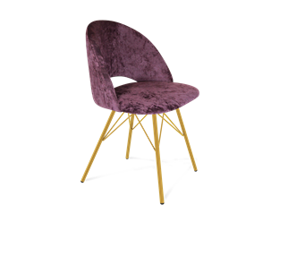 Обеденный стул SHT-ST34 / SHT-S37 (вишневый джем/золото) в Когалыме