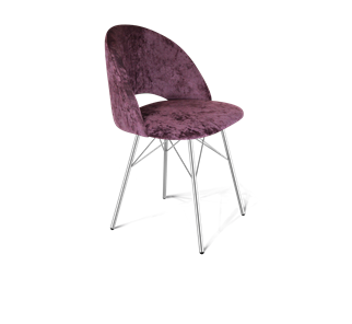 Обеденный стул SHT-ST34 / SHT-S64 (вишневый джем/хром лак) в Радужном