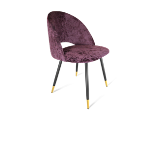 Обеденный стул SHT-ST34 / SHT-S95-1 (вишневый джем/черный муар/золото) в Когалыме