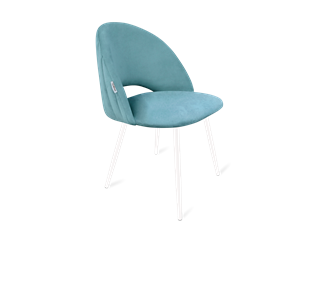 Обеденный стул SHT-ST34-1 / SHT-S95-1 (голубая пастель/белый муар) в Лангепасе