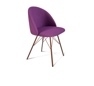 Обеденный стул SHT-ST35 / SHT-S37 (ягодное варенье/медный металлик) в Когалыме